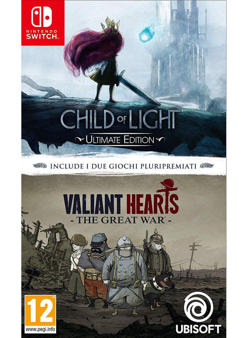Child of Light Ultimate Edition + Valiant Hearts The Great War (Nintendo Switch)